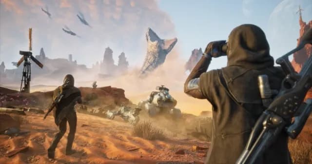 dune desert action screenshot
