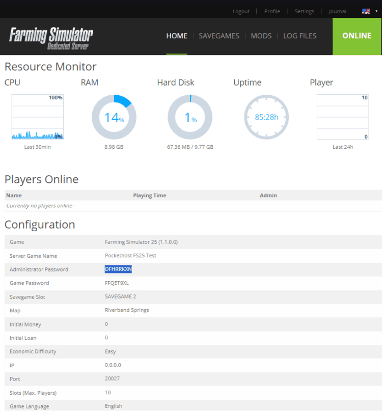 FS25 Admin Blog